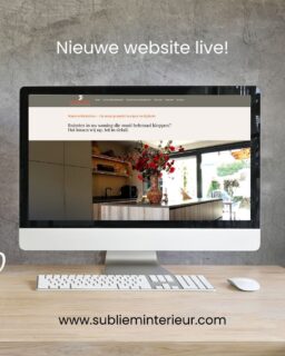 Nieuwe website live 🎉
Stan van Ommen bouwt al jaren maatwerk interieurs die echt passen. Kasten die aansluiten op de schuine wand. Oplossingen voor de nis die altijd leeg stond. Werk dat klopt, tot in detail.
Nu heeft zijn bedrijf Subliem Interieur ook een website die daarbij past.
🔗 sublieminterieur.com