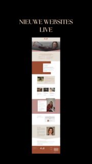 Deze websites leverde ik de afgelopen maand op!
Van grote projecten tot kleinere klussen, allemaal even leuk om te maken. Mooie samenwerkingen met klanten uit totaal verschillende branches. Wat ze gemeen hebben? Bij elke website staat de klantreis centraal.
Eind augustus heb ik weer plek. Staat jouw website er de volgende keer tussen?
Websites al vanaf €999. Stuur me een DM en ik vertel je graag meer 💬