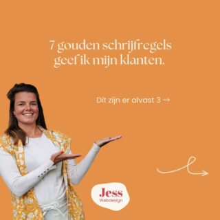 Deze 3 regels alleen al maken je teksten beter dan 90% van de websites die ik voorbij zie komen. Geen grap.

Je hoeft er echt geen schrijver voor te zijn. Het zijn checks die iedereen kan doen. Hardop voorlezen, "ik" tellen, zinnen knippen.

Alle 7 gouden schrijfregels staan vooraan in mijn gratis template EERSTE HULP bij webteksten. Zodat je teksten niet alleen af zijn, maar ook werken.

📥 Link in bio.

Welke regel ga jij als eerste toepassen? 👇
